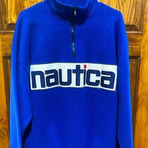 Vintage Nautica Fleece Pullover
